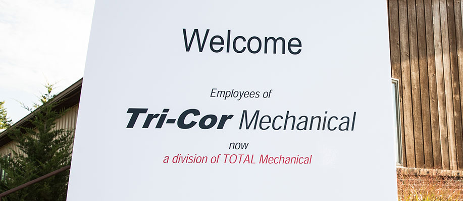 TOTAL Mechanical Acquires Tri-Cor Mechanical
